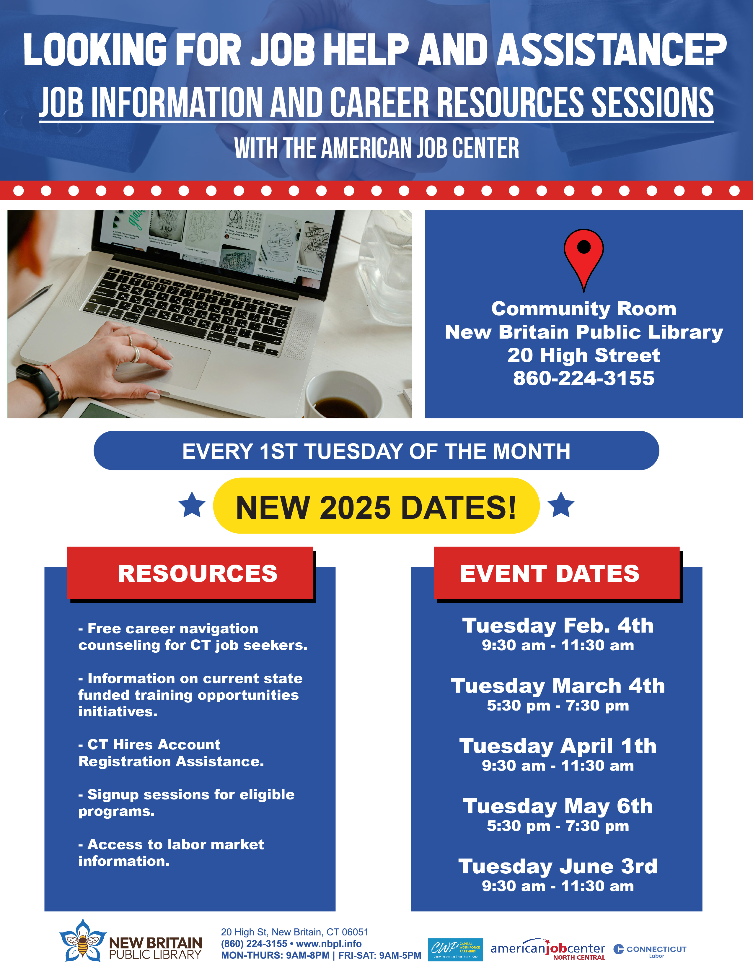 flyer detailed job help sessions