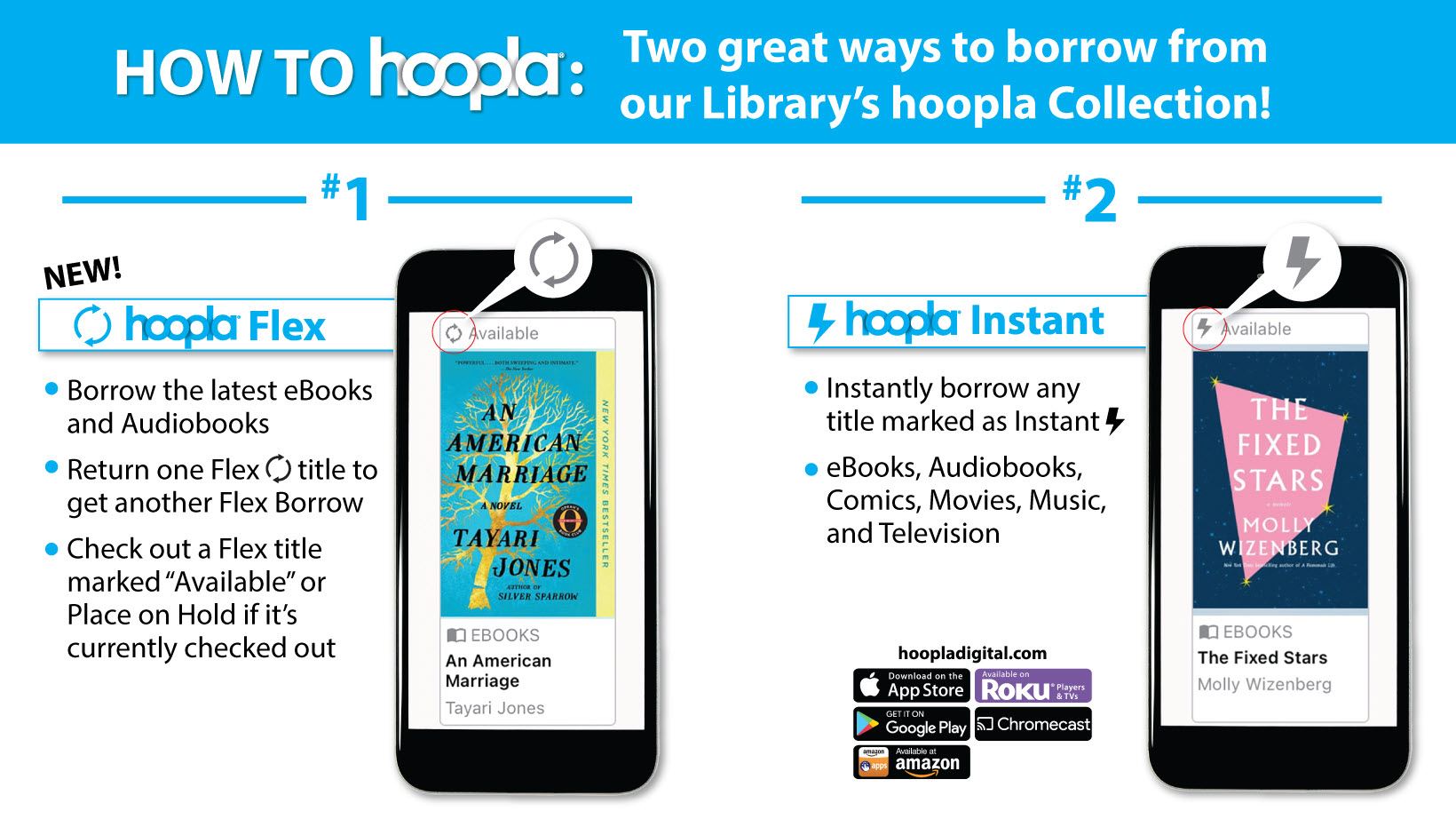 Hoopla Instant vs Hoopla Flex