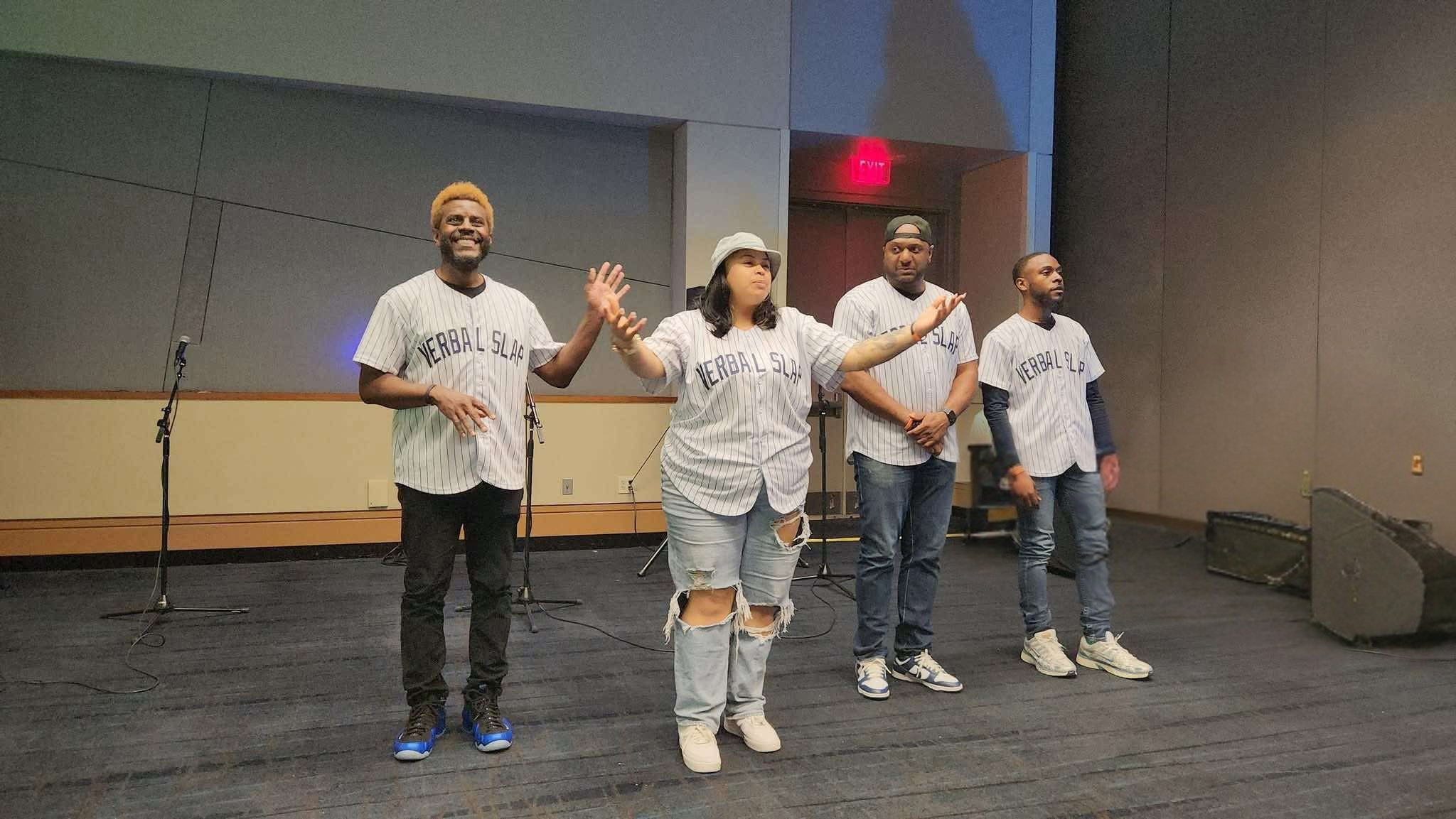 Promotional photograph of Verbal Slap