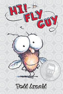 Fly with big eyes standing and smiling.