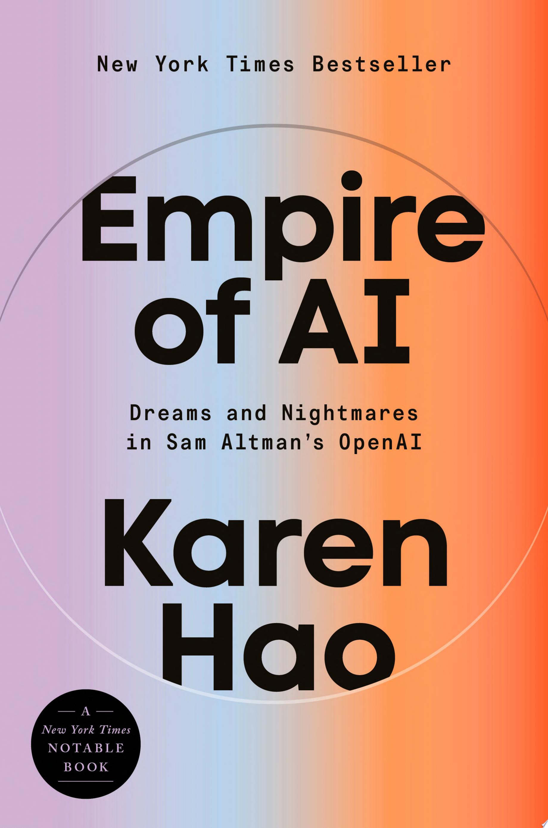 Image for "Empire of AI"