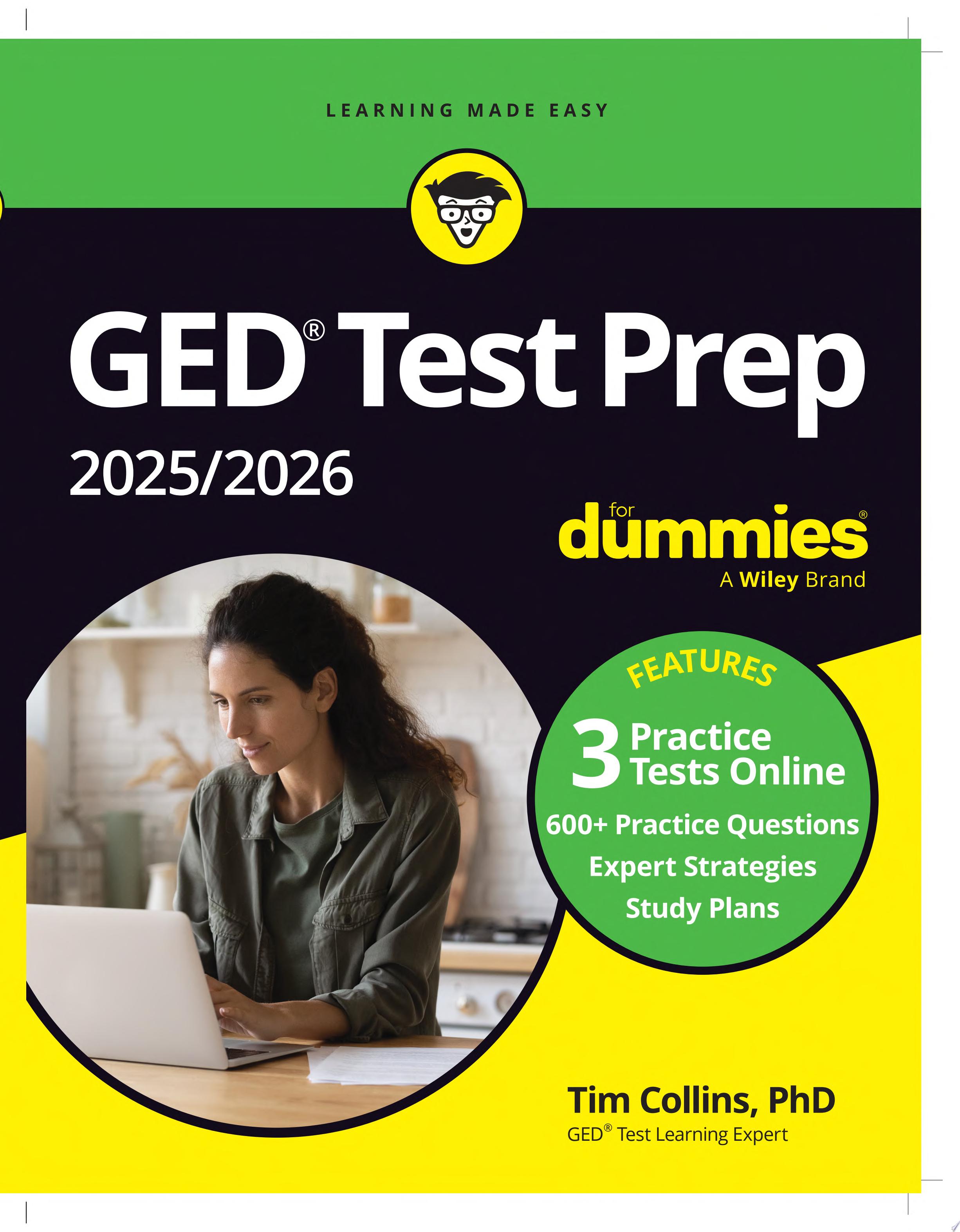 Image for "GED Test Prep 2025/2026 For Dummies"
