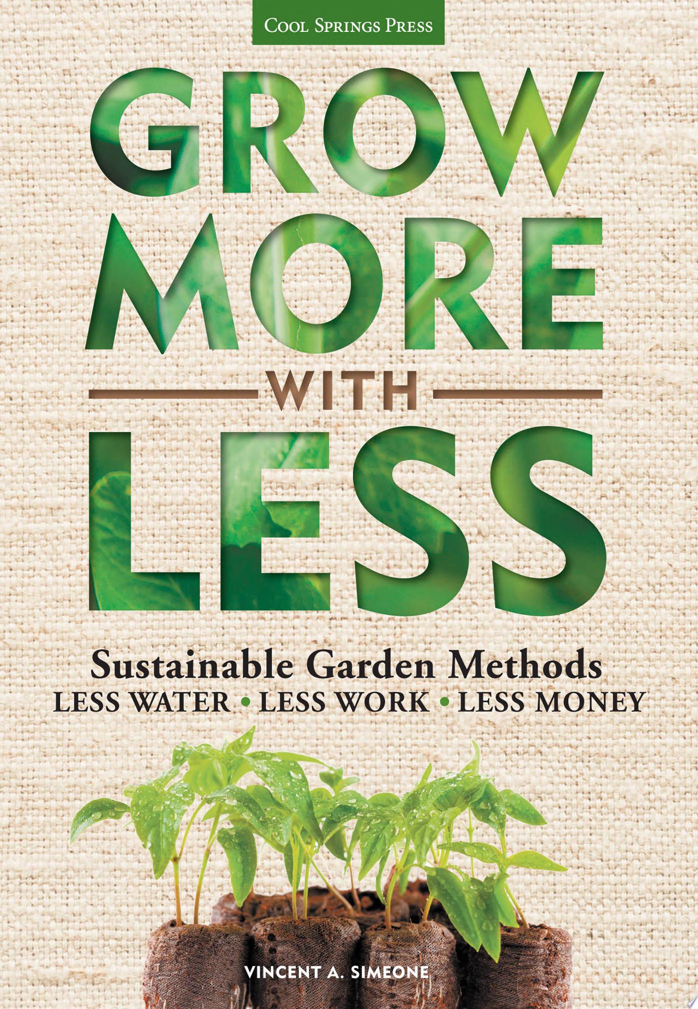 Image for "Grow More With Less"