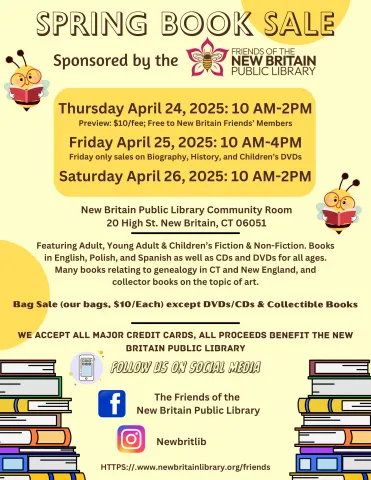 Flyer for Book Sale