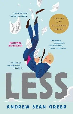 Less : a novel by Andrew Sean book cover