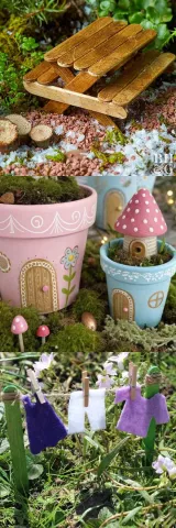 DIY fairy gardens