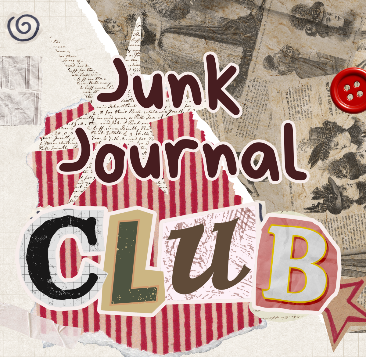 Graphic that reads "Junk Journal Club"
