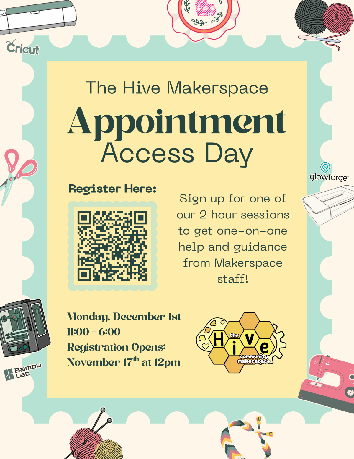 Flyer for Appointment Access Day.