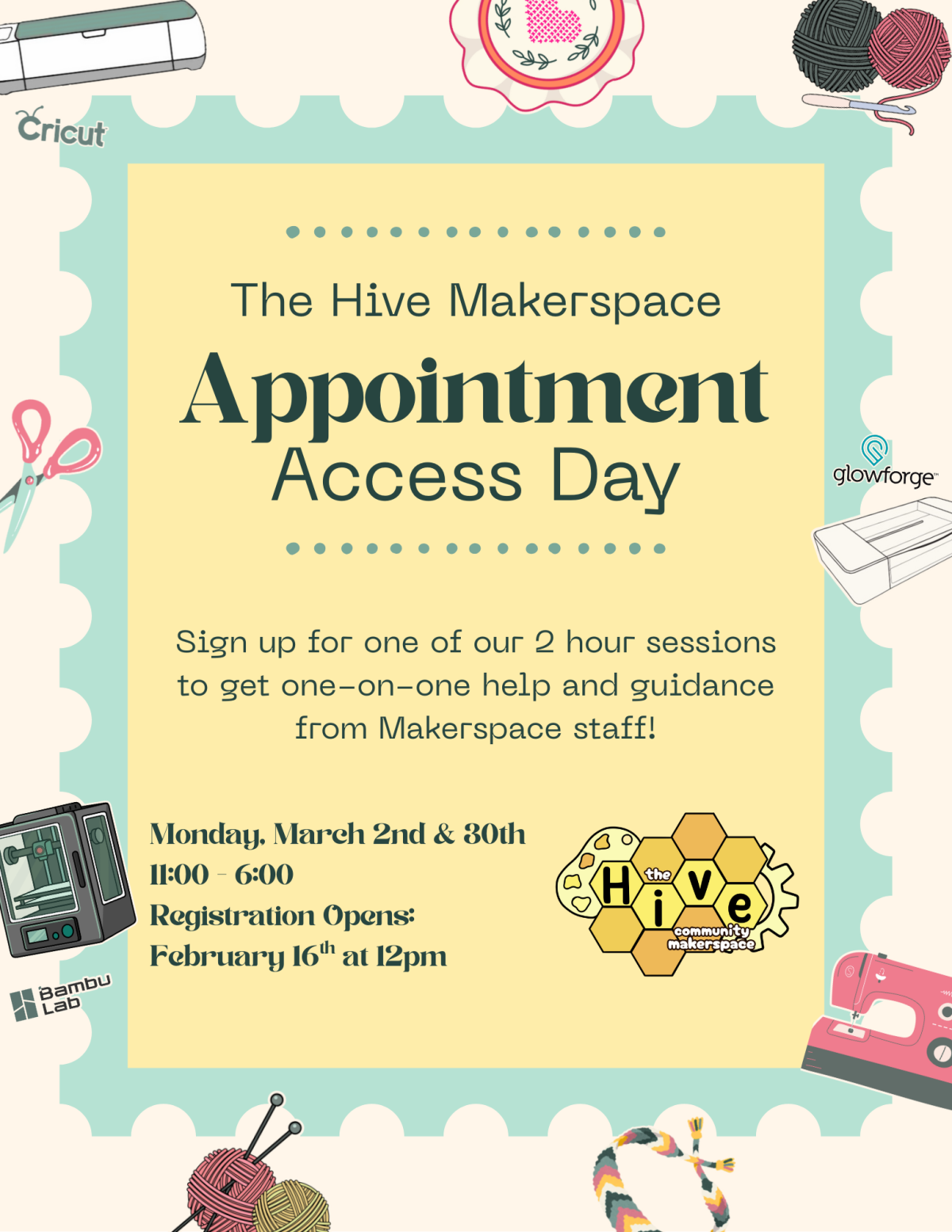 Flyer for Appointment Access Day
