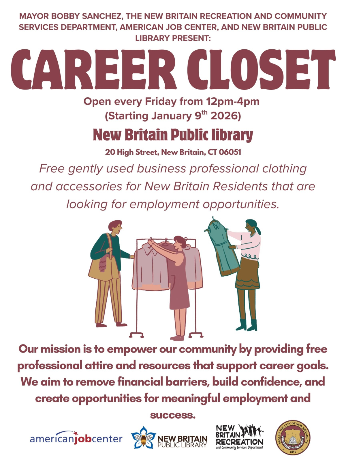 Career Closet Flyer