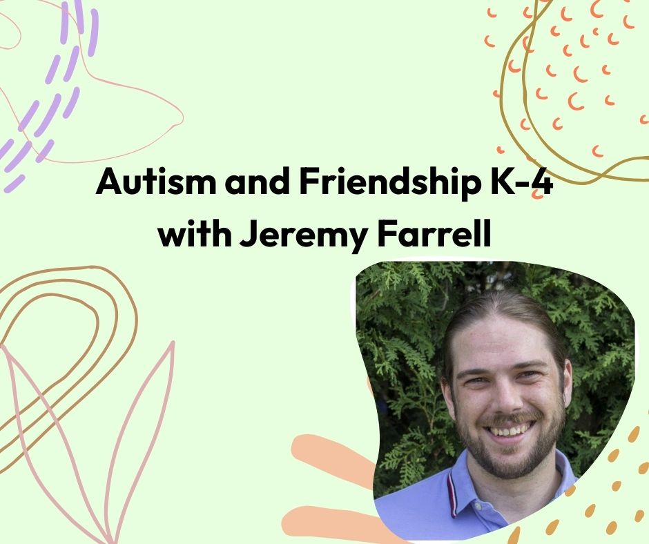 Title of program and photo of Jeremy Farrell.