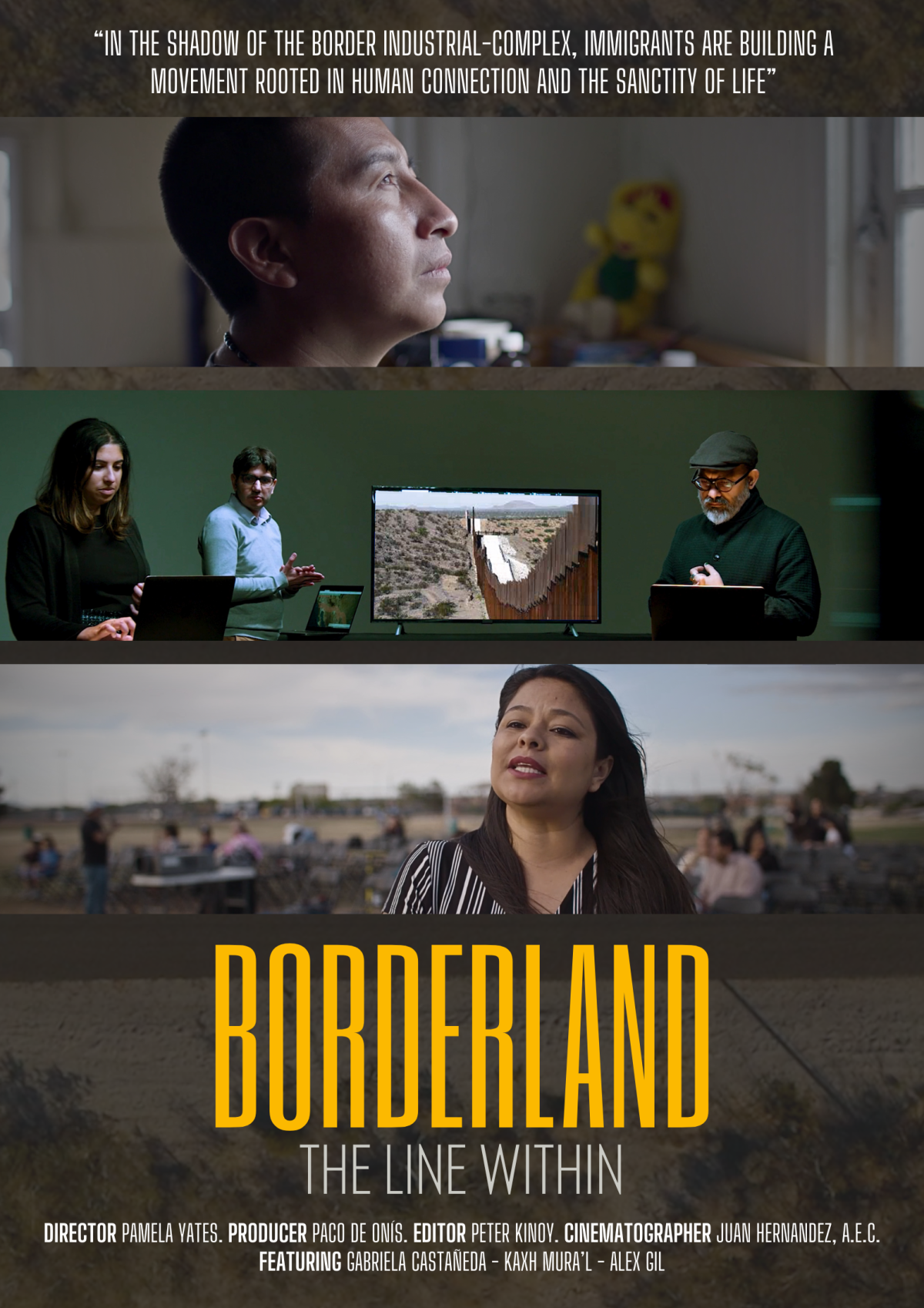 Poster for the film Borderland