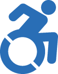 Accessibility library service icon