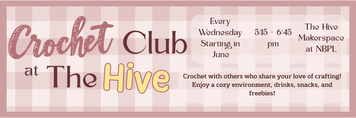 Crochet Club at the Hive