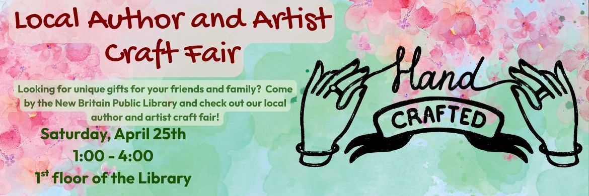 Local Author and Artist Craft Fair